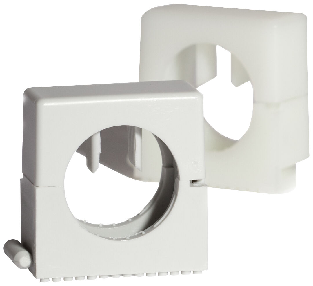 Plastic saddle clamp deals